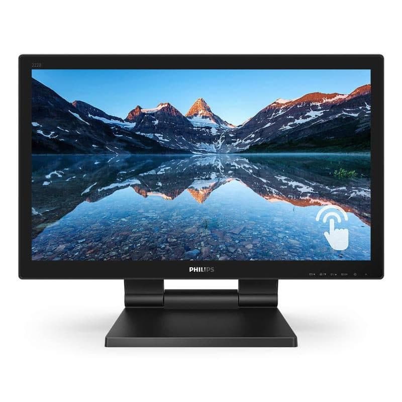 Monitor touchscreen 21.5 pollici Full HD VA 60Hz nero - Philips B Line 222B9TA-00