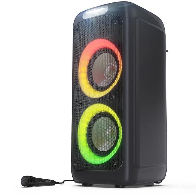 Speaker Bluetooth portatile TWS 260 W con USB, AUX e luci LED RGB - Sharp XParty Street Beat PS-949
