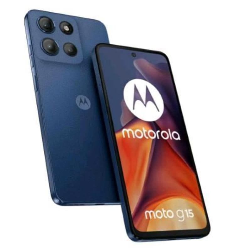 Smartphone 6.72 pollici 8GB/256GB 50 MP 5200 mAh blu marino - Motorola Moto G15