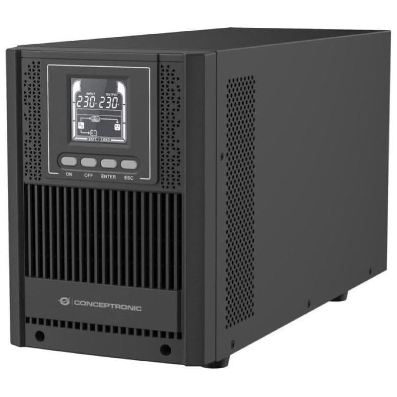 Gruppo di continuità UPS doppia conversione online 2 kVA 1800 W con 6 prese AC - Conceptronic ZEUS52E2K