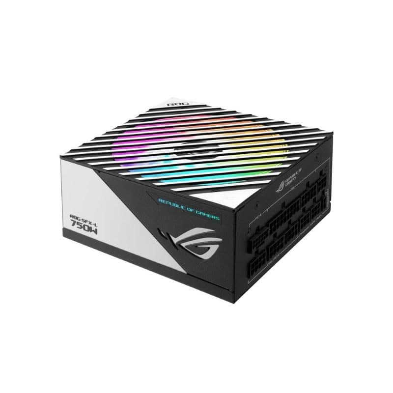 Alimentatore gaming 750 W 80+ Platinum completamente modulare, ventola Lambda A ARGB PWM, ATX 3.0 - ASUS ROG Loki SFX-L