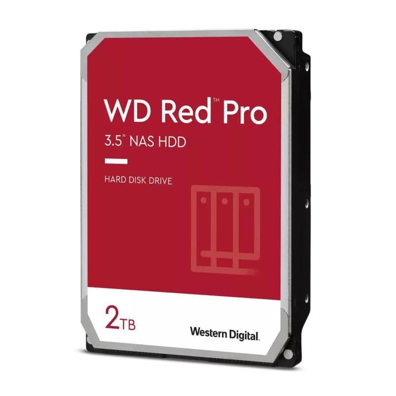 Hard disk HDD 14 TB SATA 3 3.5 pollici per NAS, 7200 rpm, cache 512 MB - WD Red Pro WD142KFGX