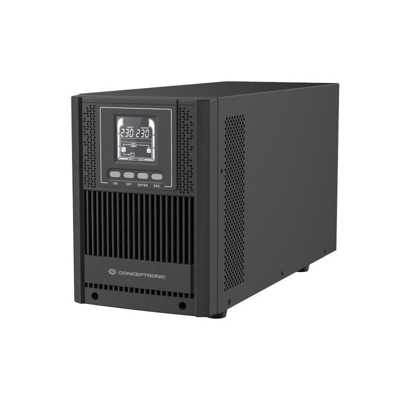 Gruppo di continuità UPS 2 kVA 1800 W doppia conversione con 4 prese AC e LCD - Conceptronic ZEUS52ES2K