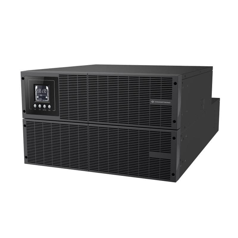 Gruppo di continuità UPS 6000 VA/6000 W, comunicazione HID USB, EPO, batteria 7000 mAh 12V/84Wh - Conceptronic ZEUS51E6K