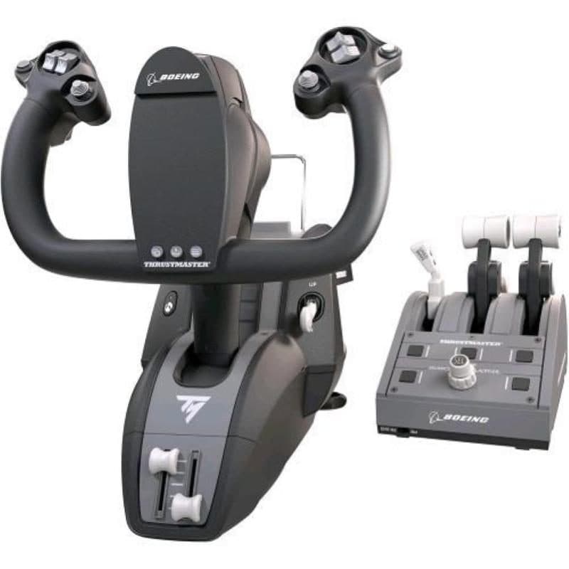 Sistema cloche pendolare e quadrante manetta con funzione autopilota per Xbox e PC - Thrustmaster TCA Yoke Pack Boeing Edition