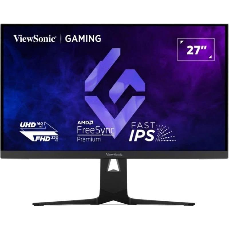 Monitor gaming 27 pollici IPS UHD 4K 320 Hz 0,5 ms RGB, DP, 2 x HDMI, USB-C, pivot, regolabile in altezza - ViewSonic