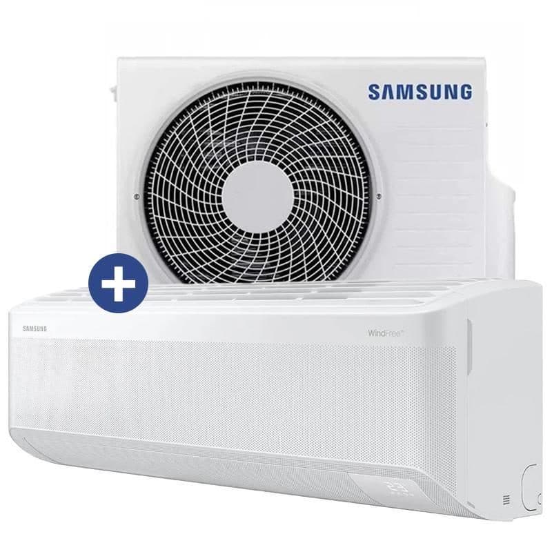 Condizionatore unità interna ed esterna 12.000 BTU 3,5 kW Wi-Fi AI - Samsung WindFree Avant S2 AR70F12C1AWNEU + AR70F12C1AWXEU