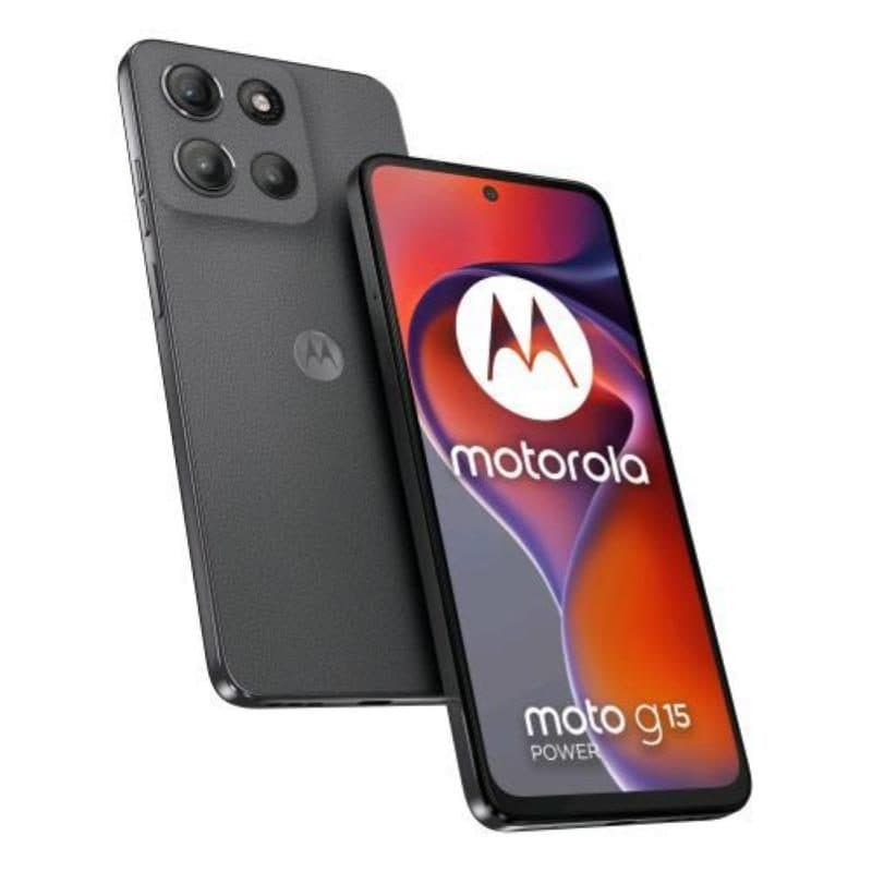 Smartphone 4G LTE Dual SIM 6.72 pollici octa core 512GB RAM 8GB Gravity Grey - Motorola Moto G15 Power