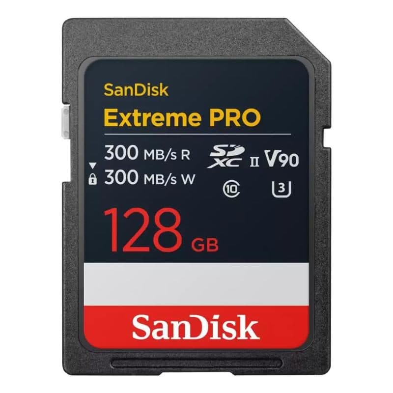 Scheda di memoria SDXC 128 GB UHS-II classe 10 - SanDisk Extreme Pro