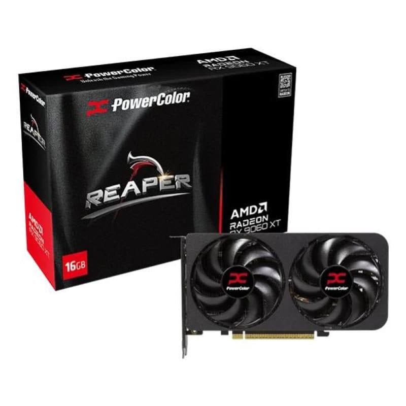 Scheda video Radeon RX 9060 XT 16GB GDDR6 HDMI 2 DisplayPort PCIe 5.0 x16 - PowerColor Reaper