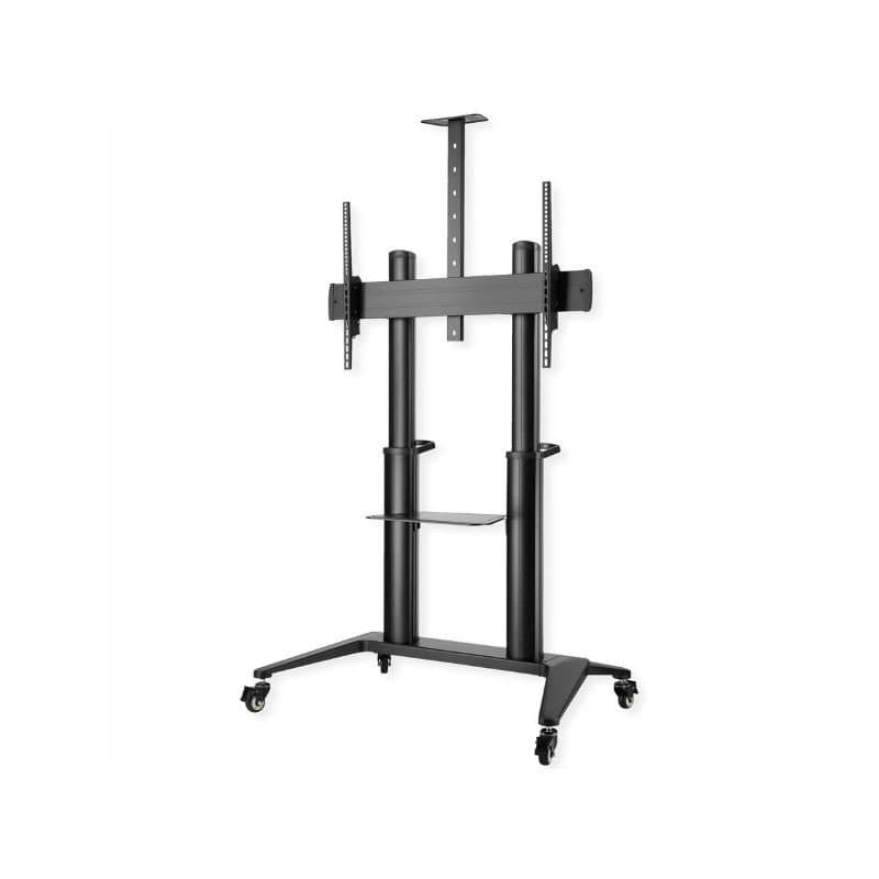 Supporto da pavimento per TV 70-120 pollici con ruote 1000 x 600 portata 140 kg - Roline/Value