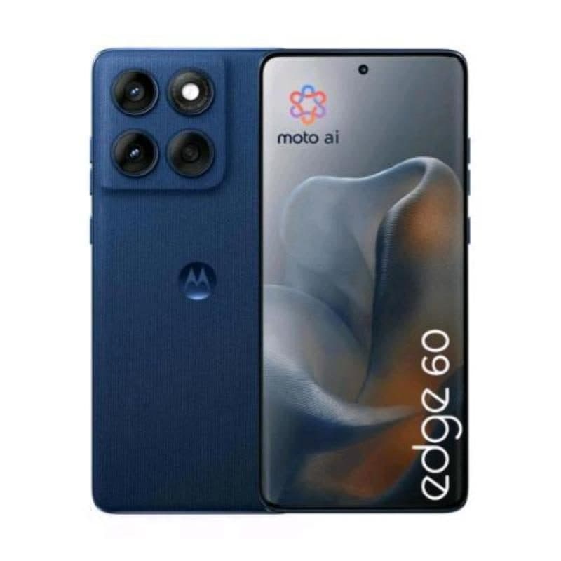 Smartphone 5G Dual SIM 6.67 pollici octa core 256GB RAM 8GB TIM blu Gibraltar Sea - Motorola Edge 60