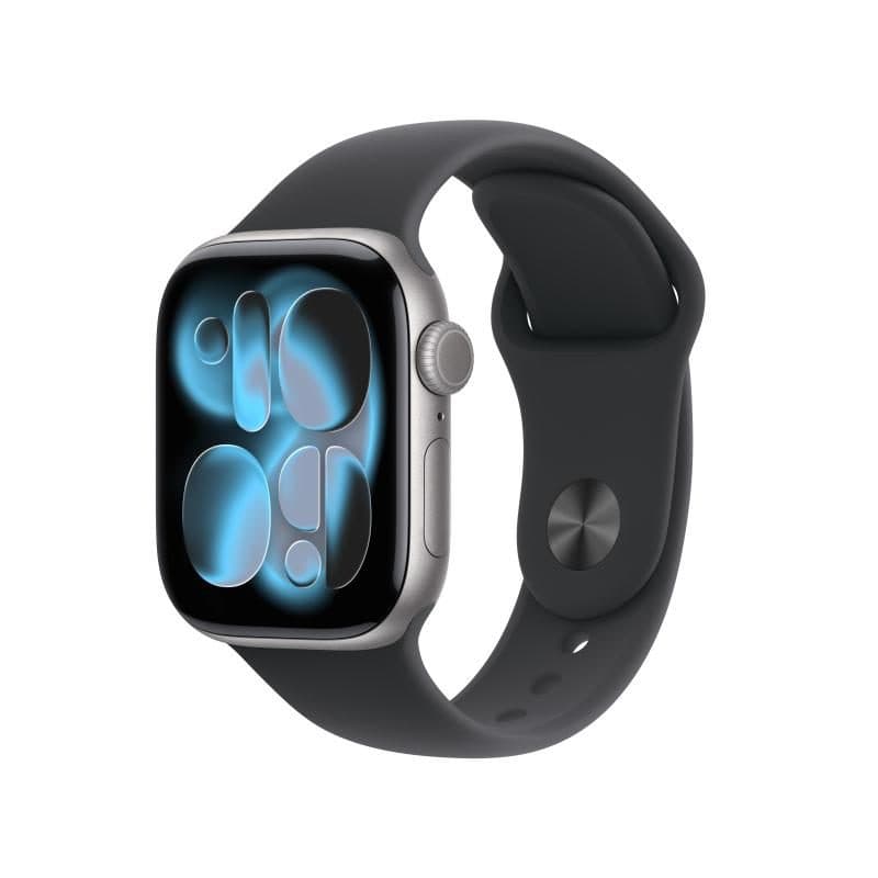 Smartwatch GPS + Cellular 42 mm cassa in alluminio grigio siderale con cinturino sport nero M/L - Apple Watch Series 11