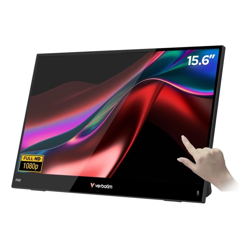 Monitor portatile 15.6 touch light - Verbatim