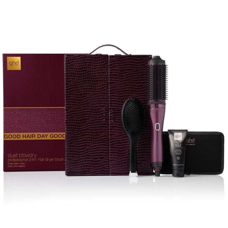 Spazzola asciugacapelli 2 in 1 professionale rosso ciliegia edizione limitata - GHD Duet Blowdry