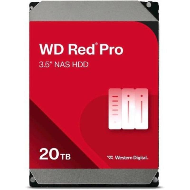 Hard disk 3.5 pollici SATA 20TB - Western Digital WD Red Pro