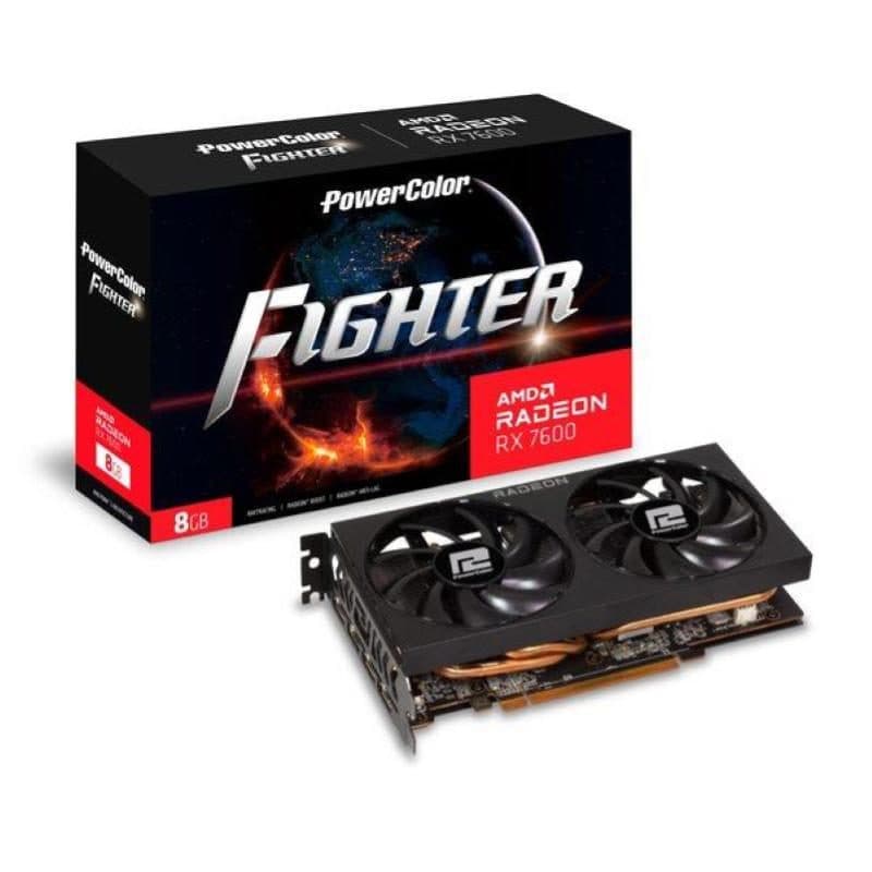 Scheda video Radeon RX7600 8GB - Fighter 2.0 RX7600 8G-F/V2