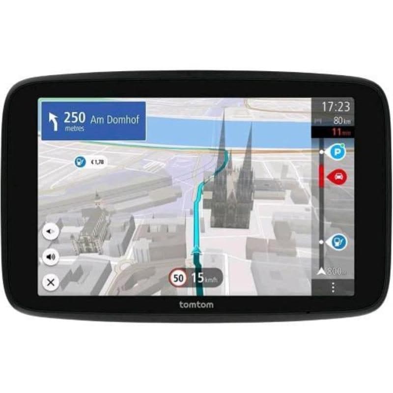 Navigatore per auto 7 pollici traffico in tempo reale 12 mesi avvisi autovelox mappe europee - TomTom GO Navigator