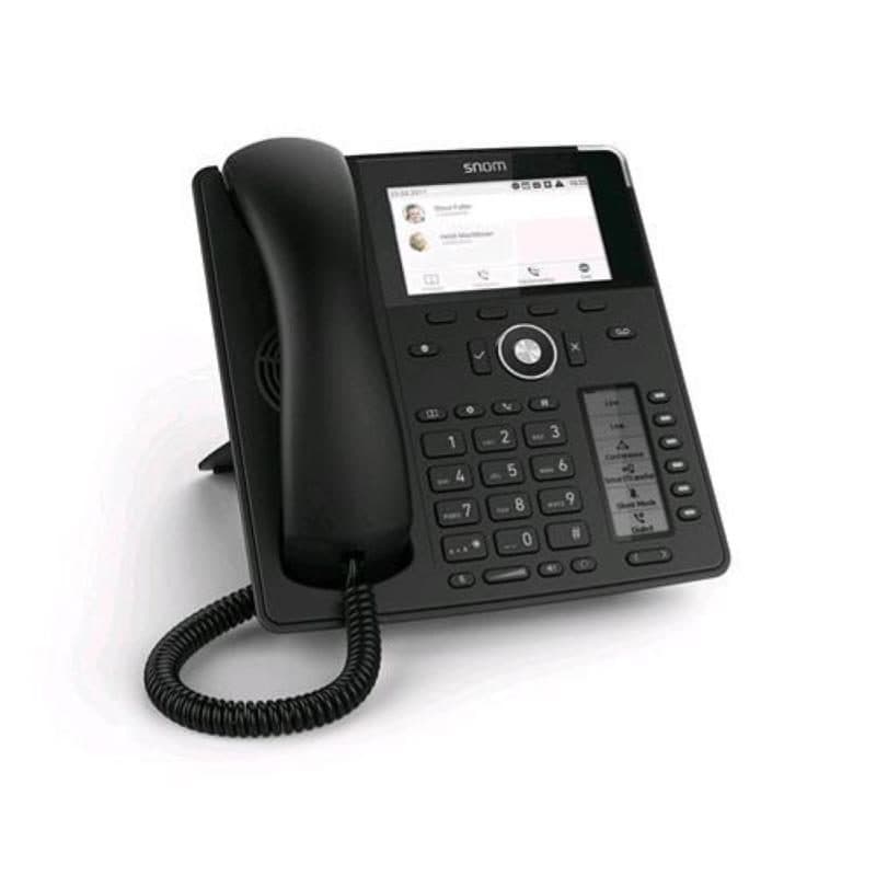 Telefono IP da tavolo nero - Snom D785