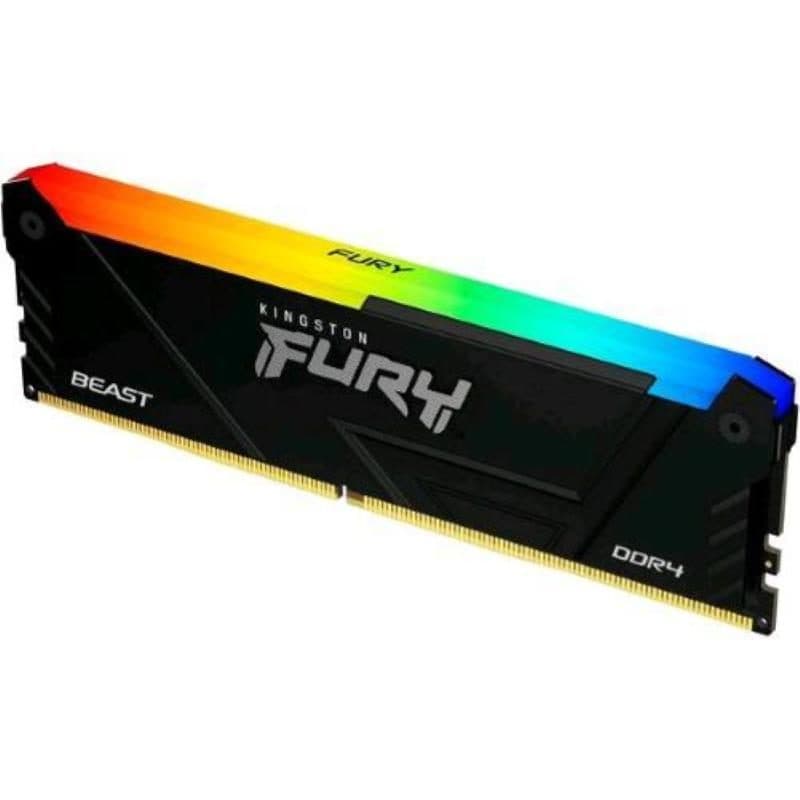 Memoria RAM 16GB DDR4 3600 MT/s - Kingston Fury Beast RGB