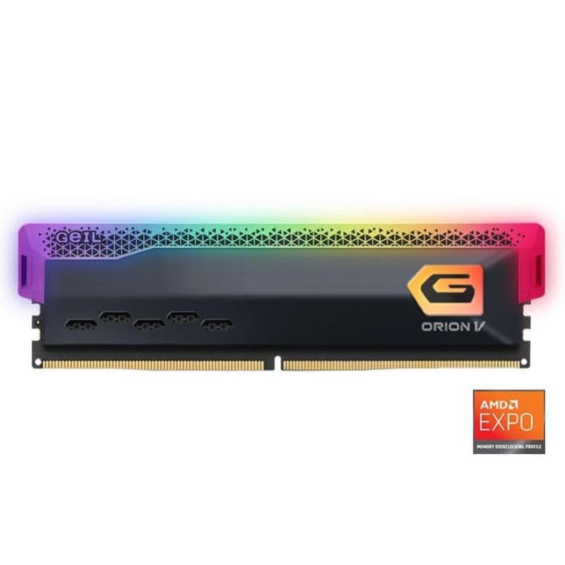 Memoria RAM 16GB DDR5 5200 MHz PC5-41600 RGB grigio - Geil Orion V