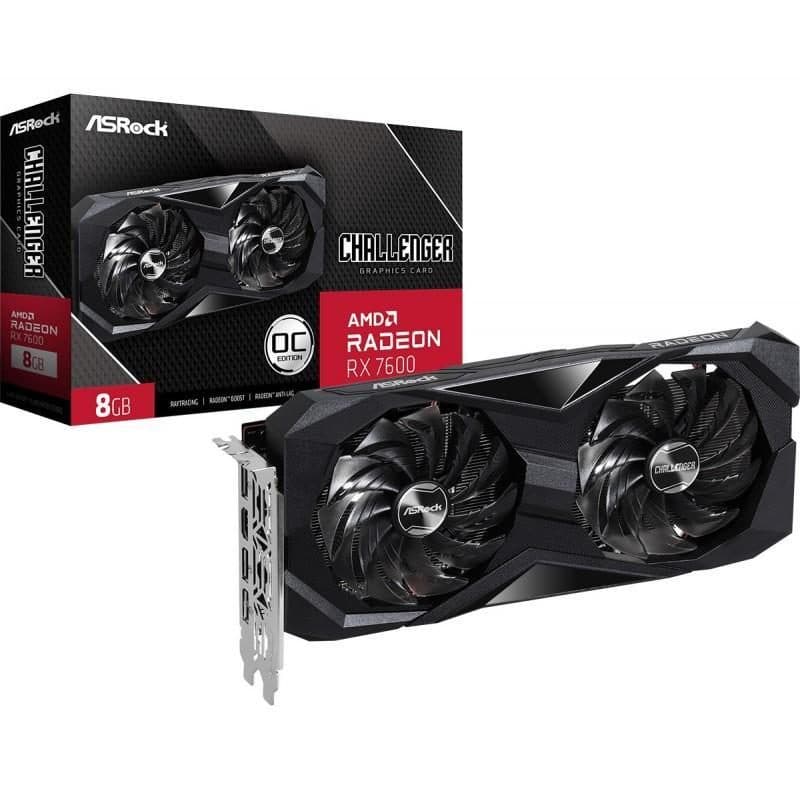 Scheda video Radeon RX7600 OC 8GB - Challenger 90-GA41ZZ-00UANF