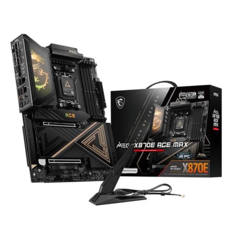 Scheda madre X870E AM5 4 DDR5 5 M.2 4 SATA 3 2 USB4 - MSI MEG X870E Ace Max