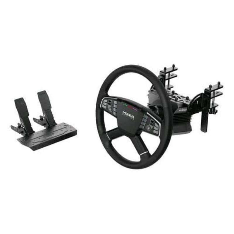 Kit volante truck con pedaliera per PC - Moza Racing R5 Bundle Truck Driving
