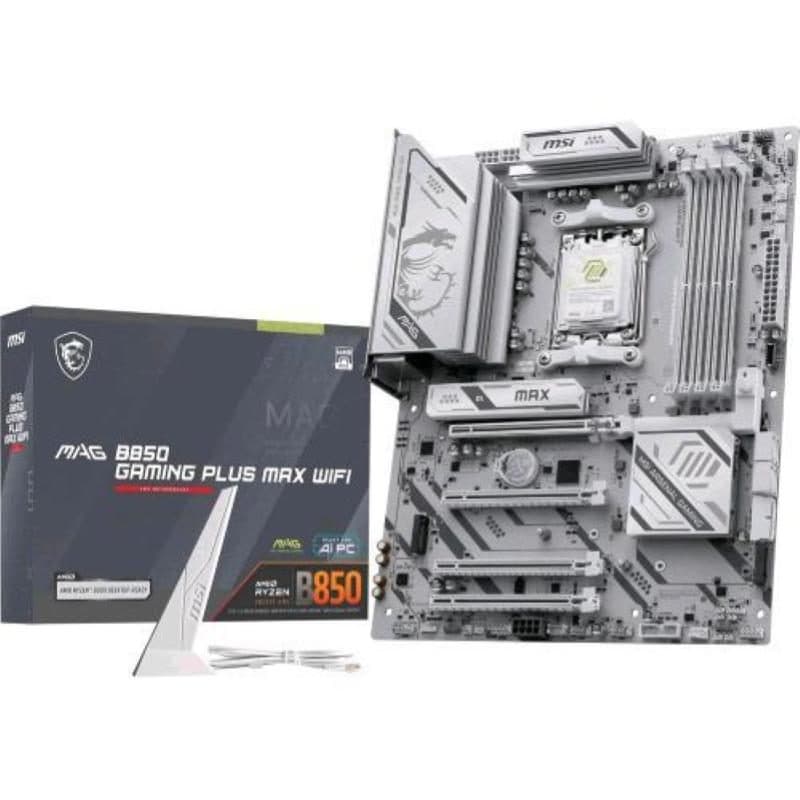 Scheda madre AMD B850 socket AM5 ATX Wi-Fi 7 - MSI MAG B850 Gaming Plus Max