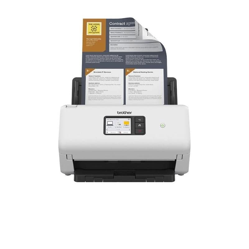 Scanner ADF 600 x 600 dpi nero/bianco - Brother ADS-4550W