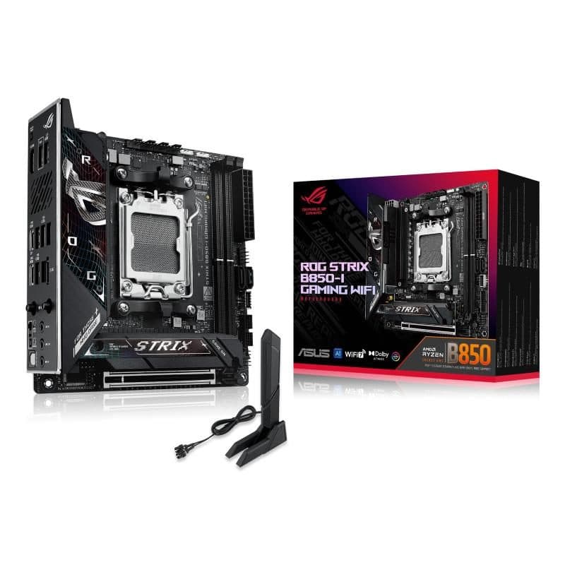 Scheda madre AMD B850 socket AM5 Mini-ITX Wi-Fi - ASUS ROG Strix B850-I Gaming WiFi