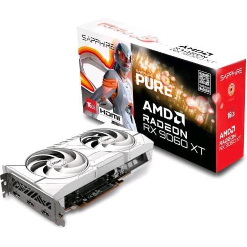Scheda video AMD Radeon RX 9060 XT 16GB GDDR6 128 bit PCI Express x16 5.0 - Sapphire Pure