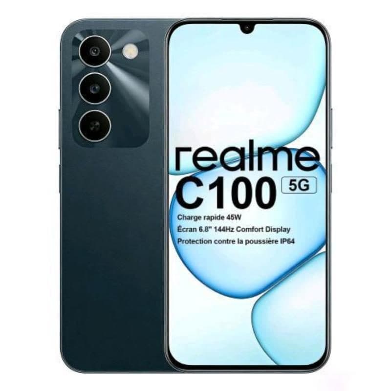 Smartphone 5G dual SIM 6.8 pollici octa core 256GB RAM 4GB verde - Realme C100
