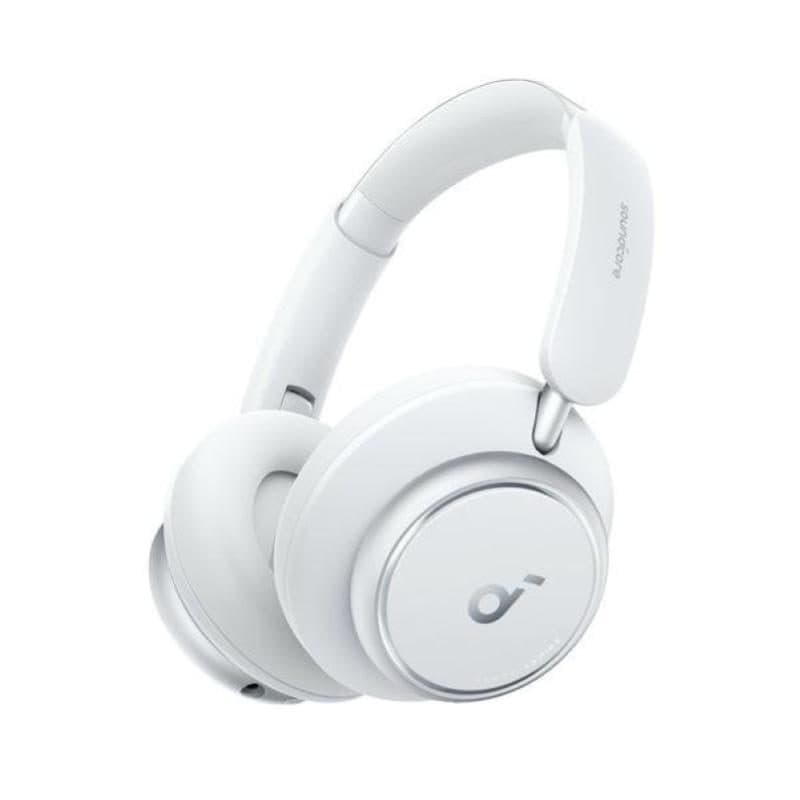 Cuffie cablate e wireless a padiglione per musica e chiamate USB-C Bluetooth bianco - Anker Space Q45