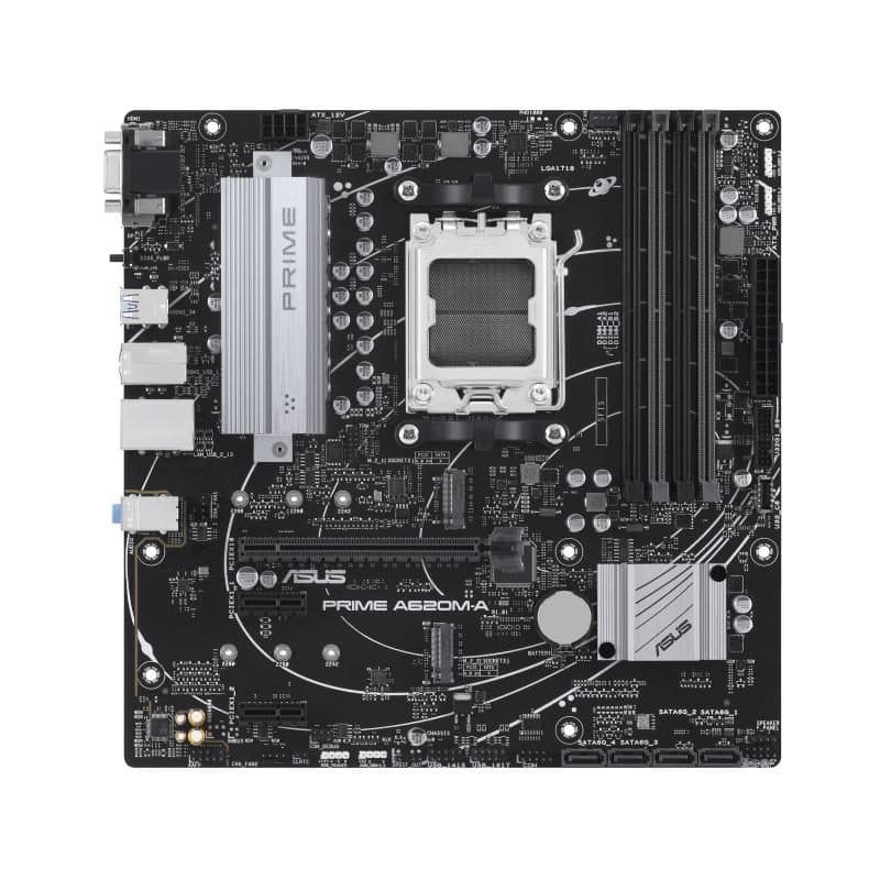 Scheda madre AMD A620 socket AM5 micro ATX - ASUS Prime A620M-A-CSM