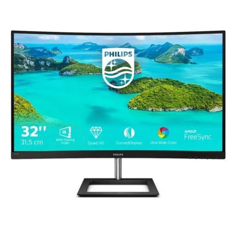 Monitor curvo 31.5 pollici LED VA Quad HD 2560 x 1440 tempo di risposta 4 ms - Philips 325E1C/00