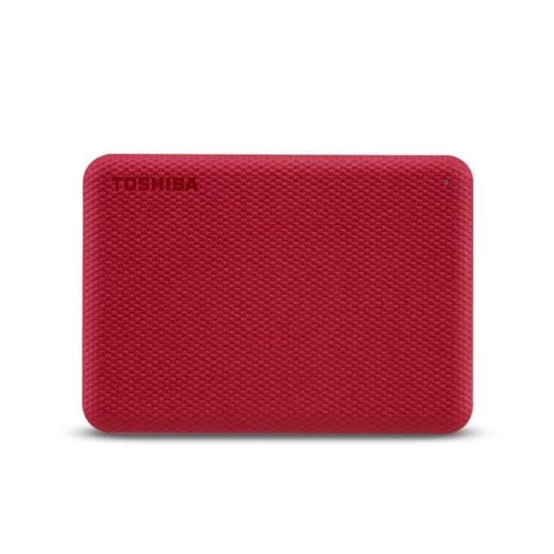 Disco rigido esterno 4TB rosso - Toshiba Canvio Advance