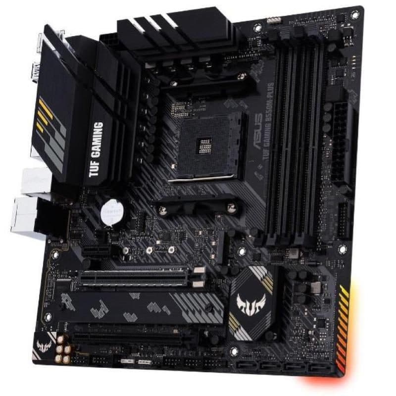 Scheda madre AMD B550 socket AM4 micro ATX - ASUS TUF Gaming B550M Plus