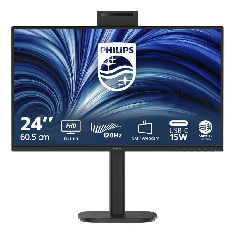 Monitor 23.8 pollici IPS regolabile in altezza