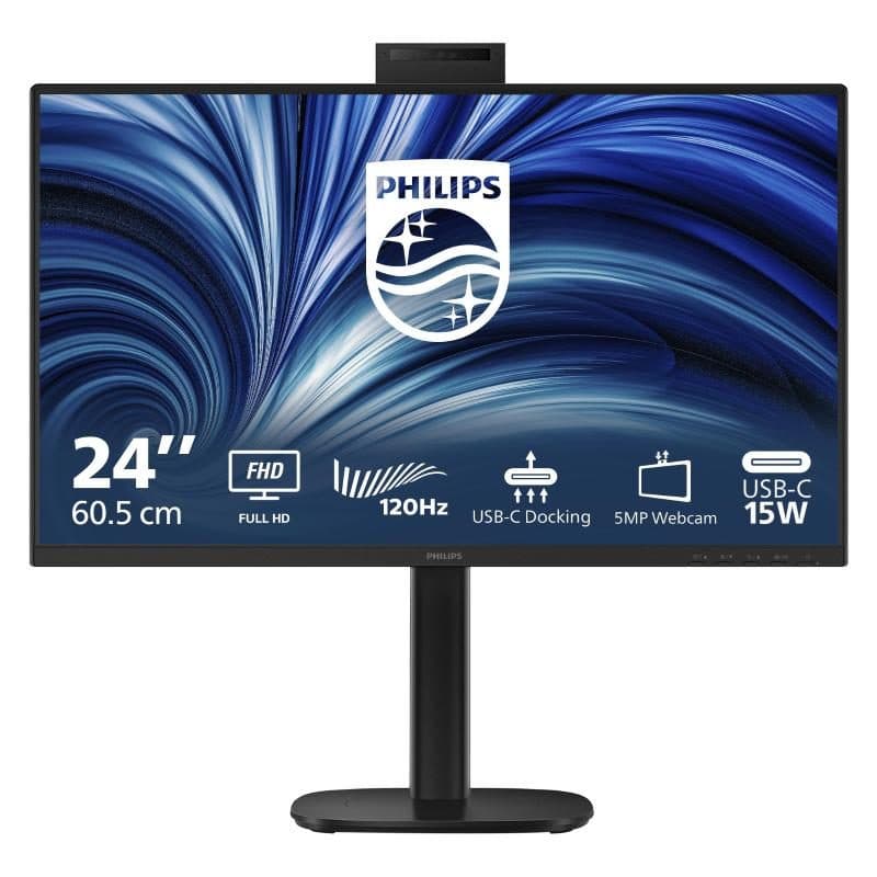 Monitor 23.8 pollici IPS regolabile in altezza