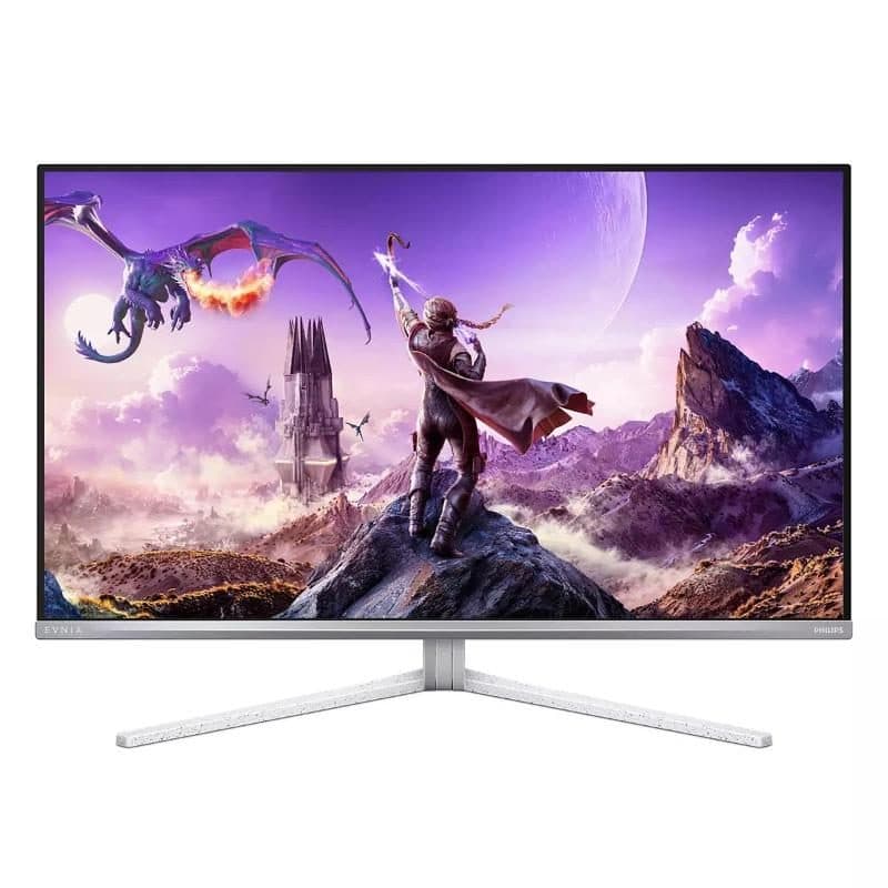 Monitor 31.5 pollici QD-OLED regolabile in altezza