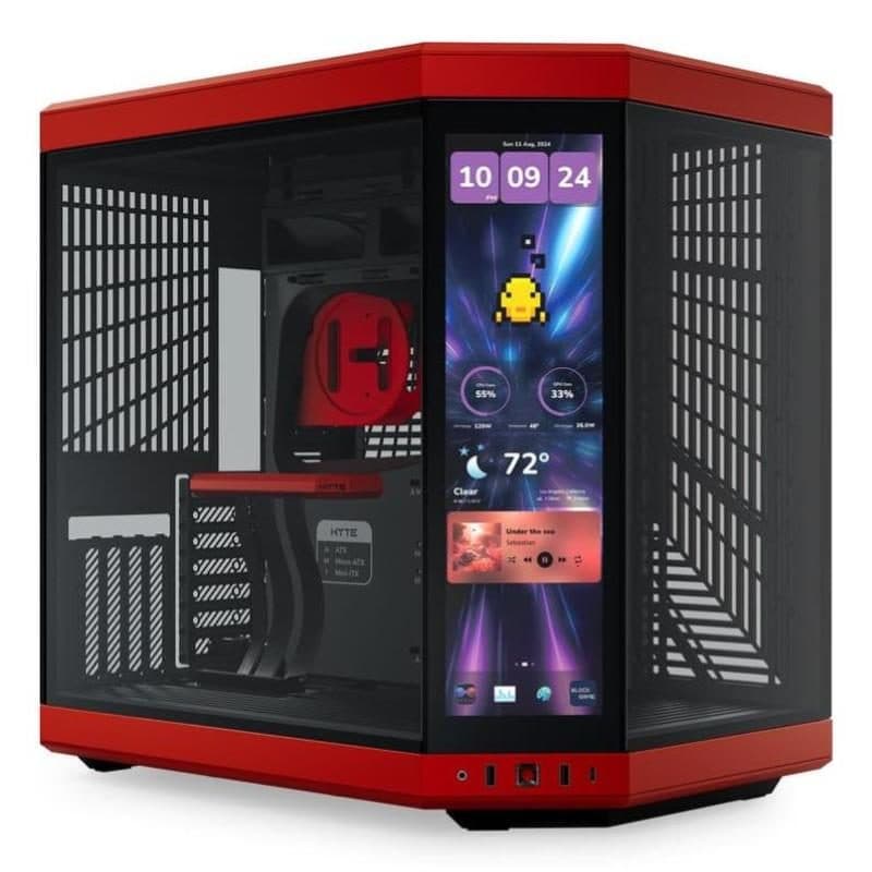 Case midi tower nero/ciliegia - Hyte Y70 Touch Infinite