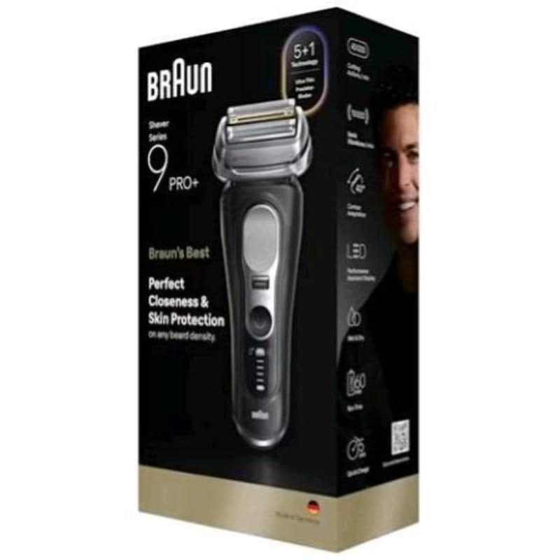 Rasoio elettrico ricaricabile Wet & Dry 5+1 nero - Braun Serie 9 Pro+ 9600s