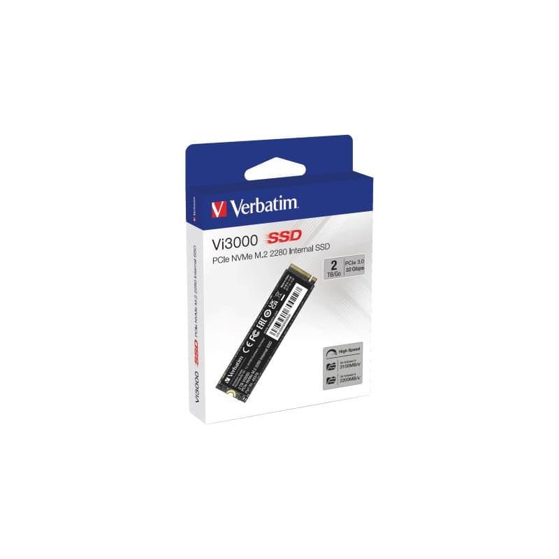 Verbatim vi3000m.2 2 tb pci express 3.0 nvme