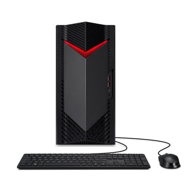 PC desktop Core Ultra 7 265F 16GB SSD 1TB RTX 5060 8GB Windows 11 Pro con tastiera e mouse - Acer Nitro N50-660