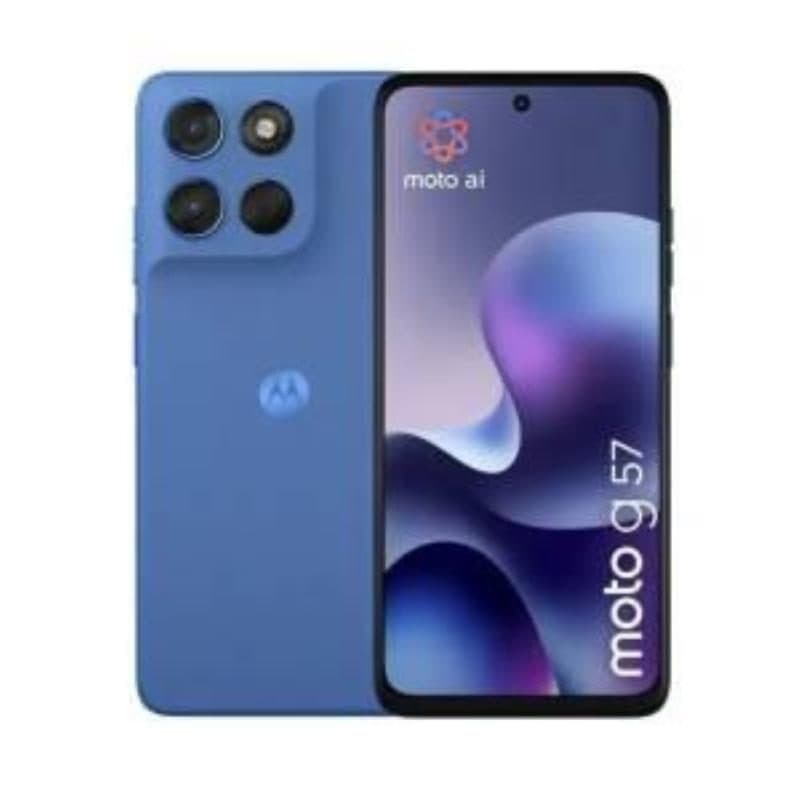 Smartphone 5G 8GB RAM 256GB 6.72 pollici Dual SIM Regatta Blue - Motorola Moto G57