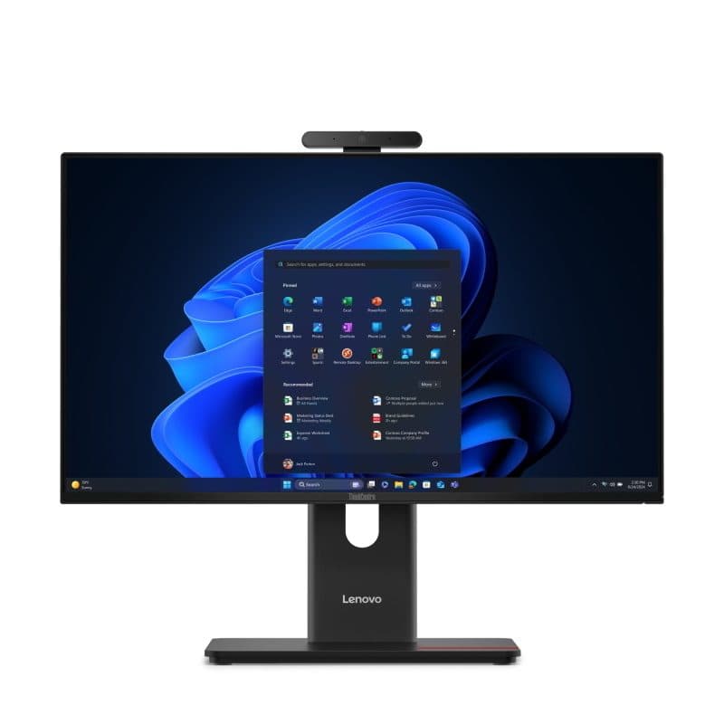 PC All-in-one 23.8 pollici Full HD IPS Core Ultra 5 225T 16GB DDR5 SSD 512GB Windows 11 Pro - Lenovo ThinkCentre M70a 13AY0049IX