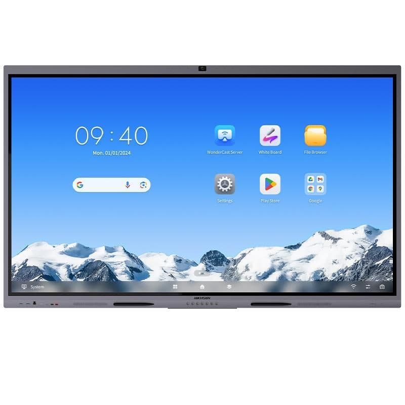 Monitor interattivo 75 pollici 4K - Hikvision DS-D5C75RB/B2L