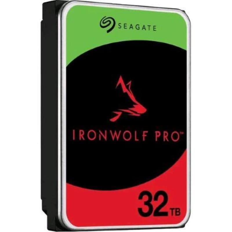 Hard disk interno 3.5 pollici 32TB SATA 6Gb/s cache 512MB 7.200 rpm - Seagate IronWolf Pro