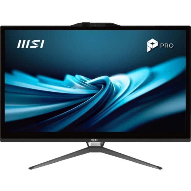PC All-in-one touch 21.5 pollici FHD Core i5-14400 16GB (2x8GB) DDR5 SSD 512GB Windows 11 Pro nero - MSI PRO AP222T 14MA-601EU